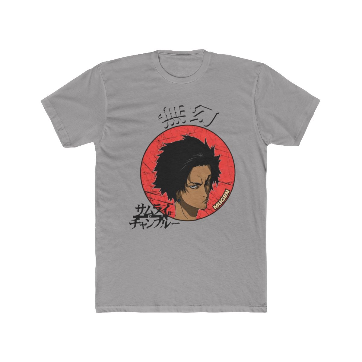 Samurai Champloo Mugen Head In Circle Red T Shirt-Small - Walmart.com