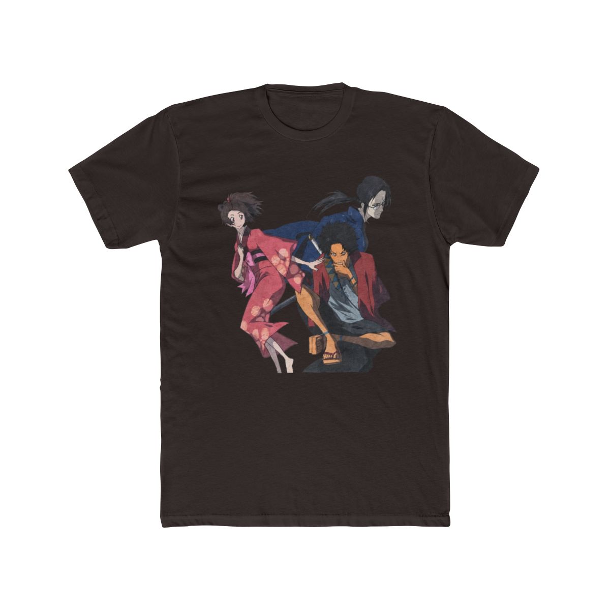 Samurai Champloo Back Visual Tee - Black - alternate angle 2, merchandise