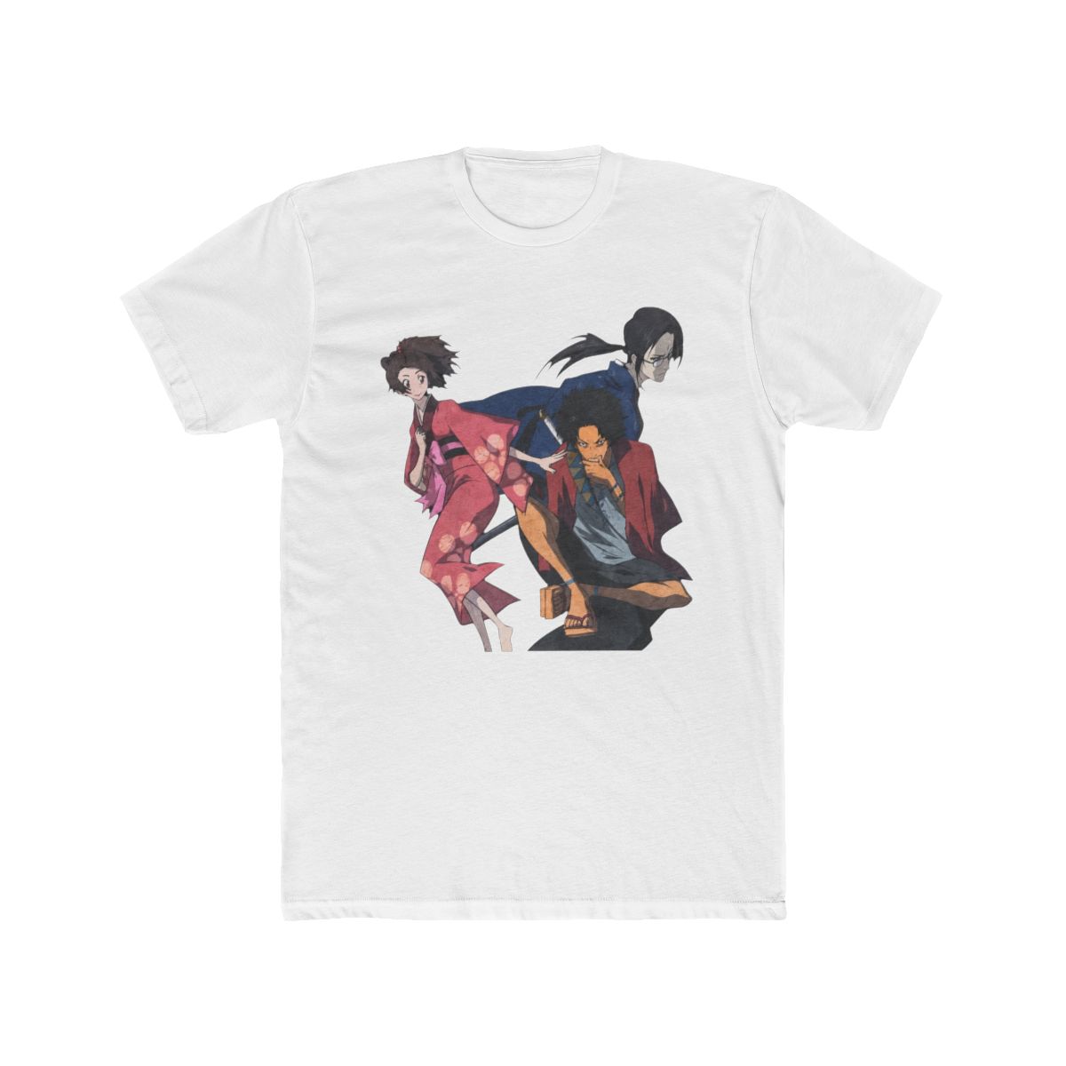 Samurai Champloo Back Visual Tee - Black - Samurai Champloo official T-Shirts merch