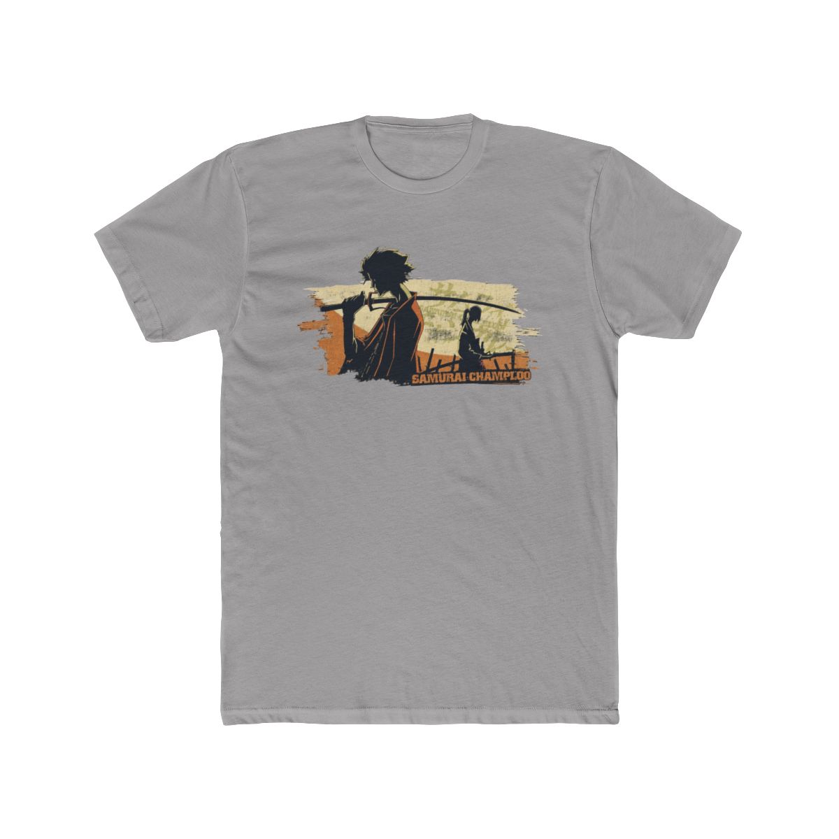 Vintage Y2K Samurai Champloo Anime T Shirt ODM Size Medium Black - alternate angle 2, merchandise