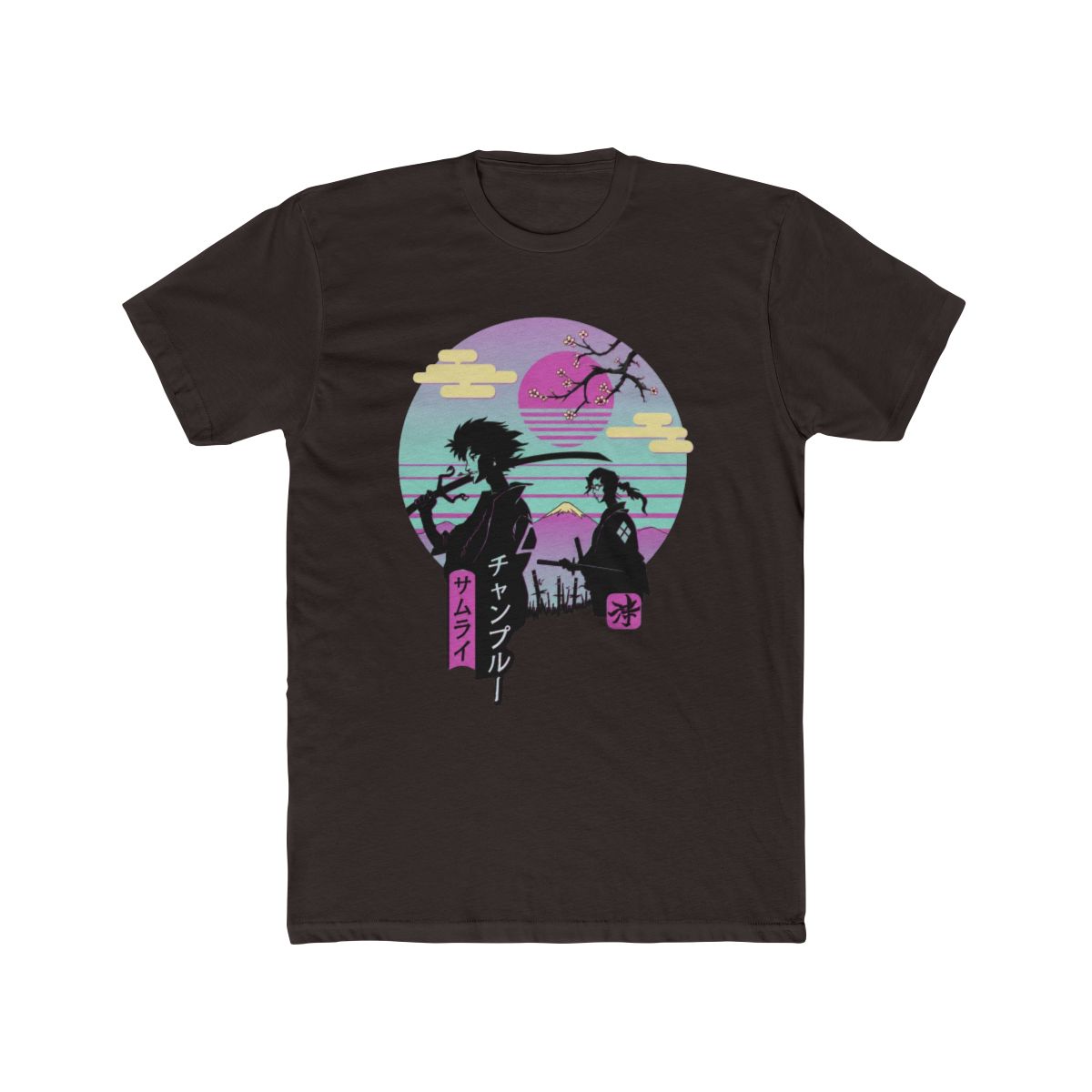 Samurai Chillhop - Samurai Champloo T Shirt - The Shirt List - alternate angle 2, merchandise