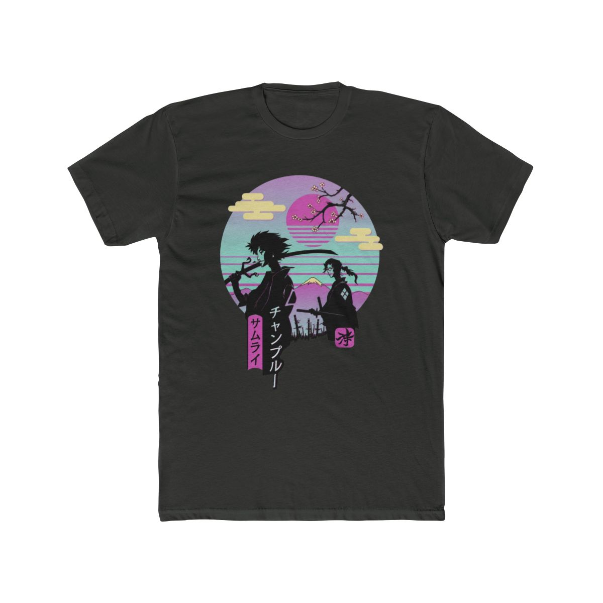 Samurai Chillhop - Samurai Champloo T Shirt - The Shirt List - alternate angle 5, merchandise