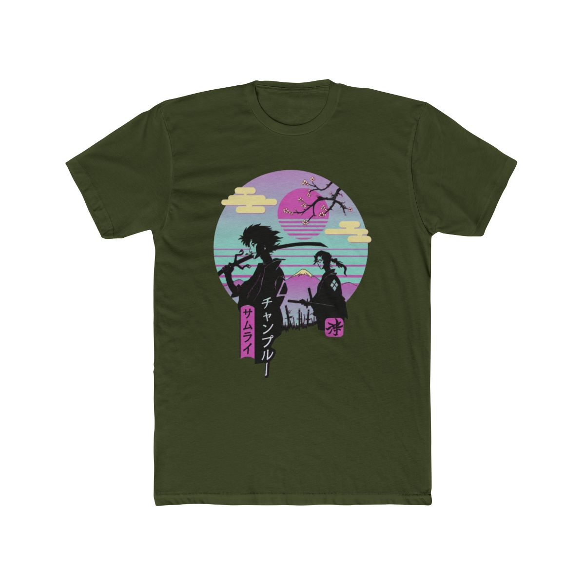 Samurai Chillhop - Samurai Champloo T Shirt - The Shirt List - alternate angle 4, merchandise