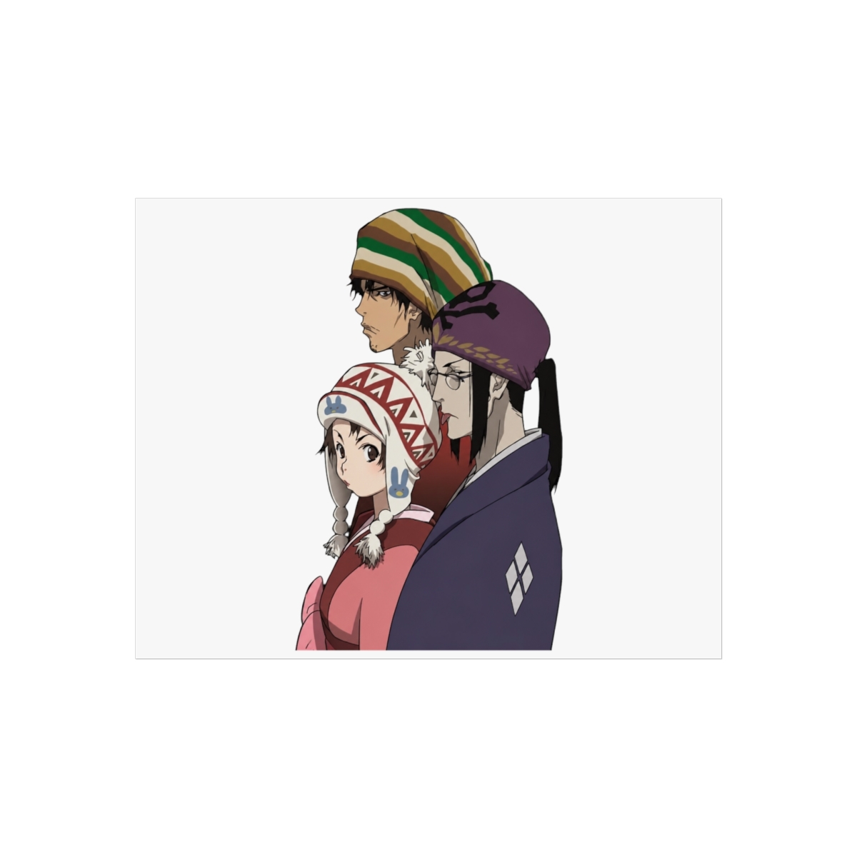 Portrait In Samurai Champloo Japanese Adventure Action Anime Wall Art - alternate angle 3, merchandise