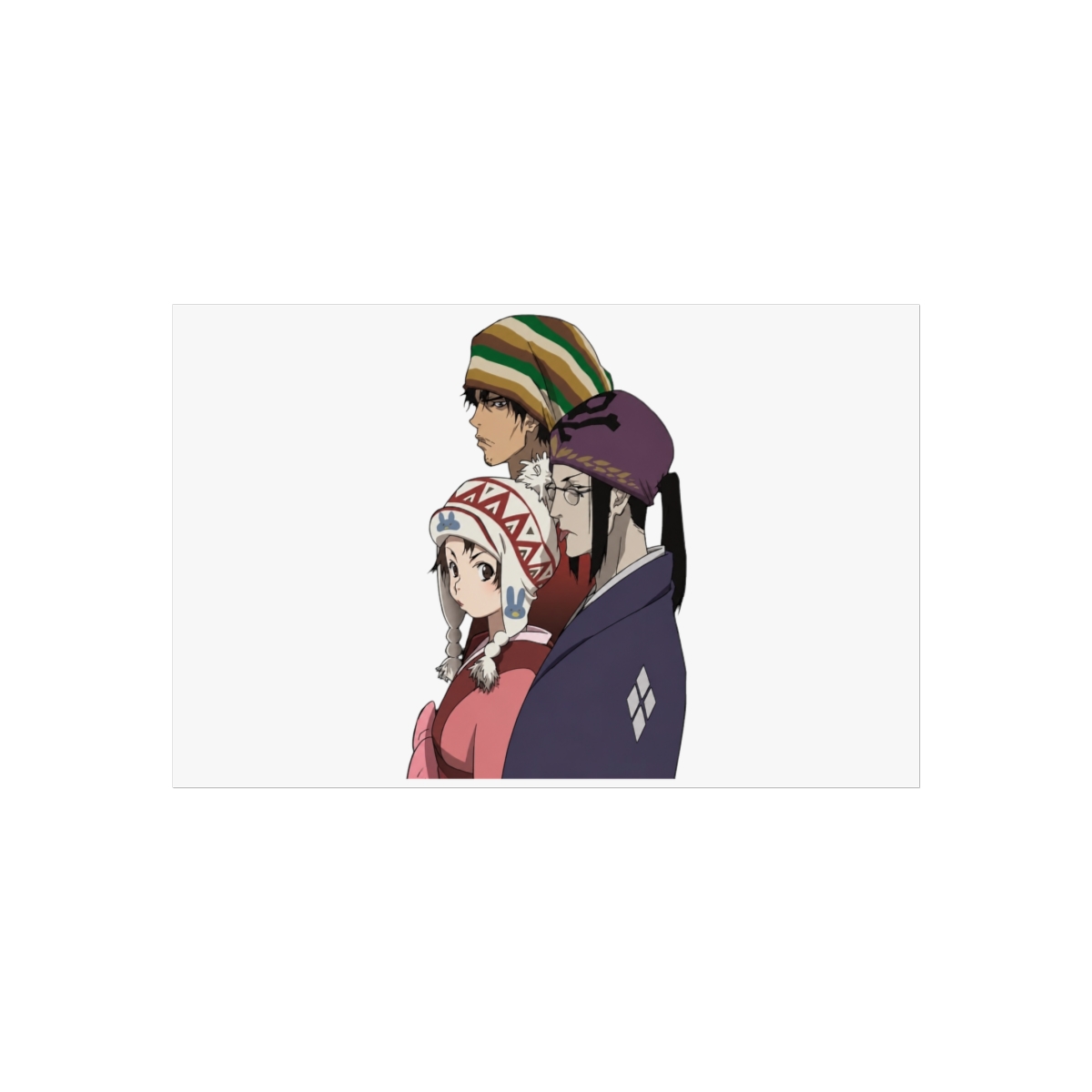 Portrait In Samurai Champloo Japanese Adventure Action Anime Wall Art - alternate angle 5, merchandise