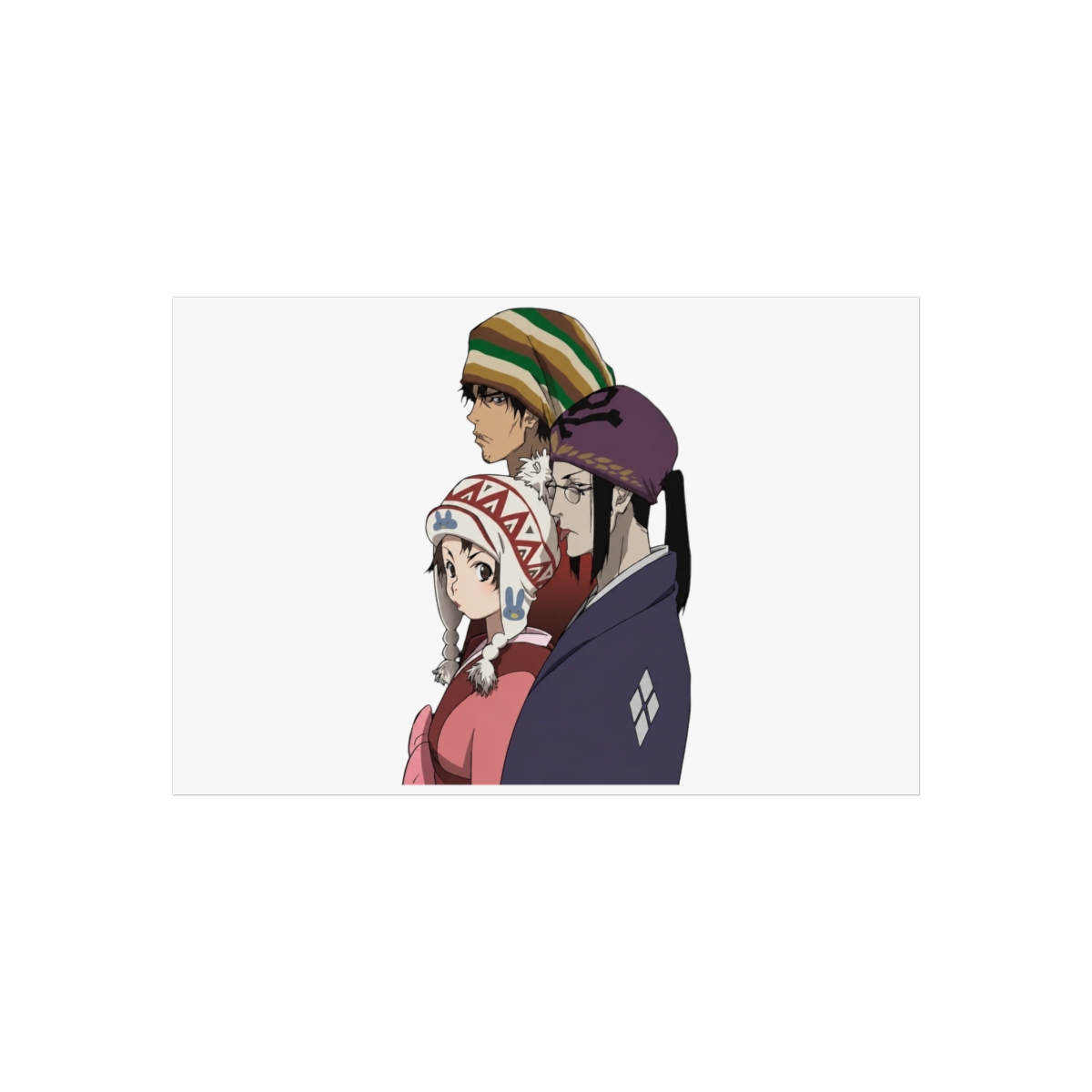 Portrait In Samurai Champloo Japanese Adventure Action Anime Wall Art - alternate angle 2, merchandise