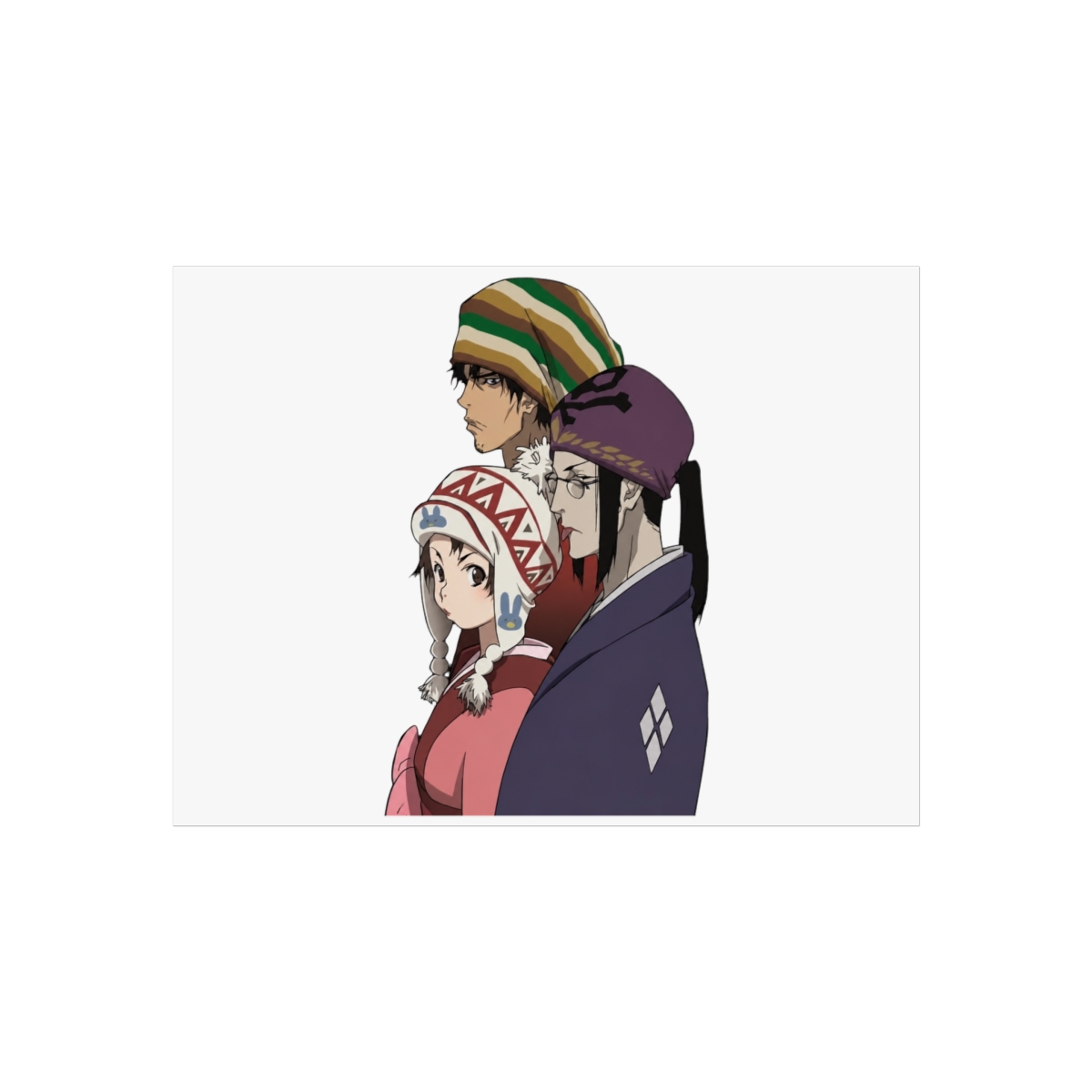 Portrait In Samurai Champloo Japanese Adventure Action Anime Wall Art - alternate angle 4, merchandise
